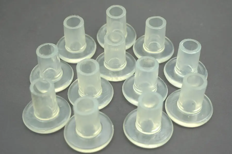 2PCS/Lot 10mm inner diameter Furniture Legs High Heel Protector Shoes Stiletto Stopper Cover Clear Cylinder Shape | Обустройство дома
