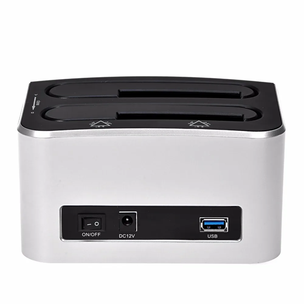 3 5/2 5 дюймов SATA II III двойной HDD док станция до Гбит/с usb 0 внешний жесткий диск 8 ТБ