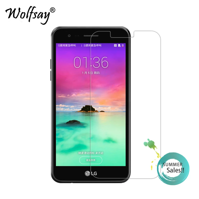 2 шт. закаленное стекло СПС LG K10 2017 Защита экрана для LV5 X400 M250 M250N пленка телефона |