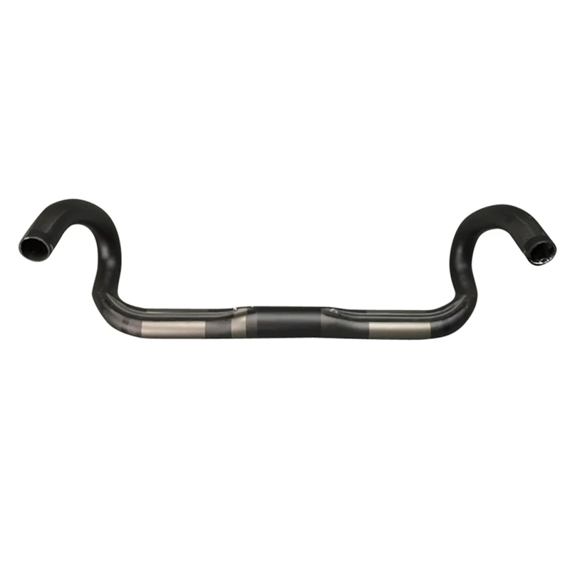 Руль велосипедный ультралегкий из углеродного волокна с изогнутой штангой |