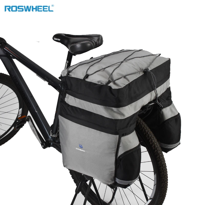 ROSWHEEL велосипедная сумка для велосипеда 60 л задняя стойка для багажника для велосипеда багаж задняя двойная сумка для велосипеда велосипедное седло для хранения дождевик