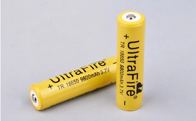 18650 литиевая батарея 3,7 V 9800mAh высокой емкости для фонарика и электронной игрушки литиевая батарея