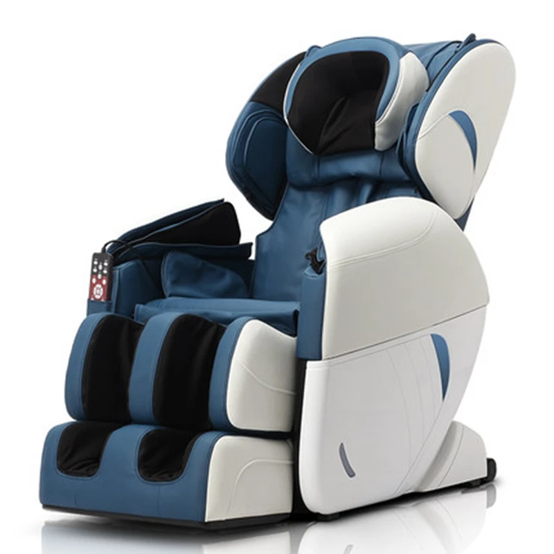 Китай 220 В Роскошное кресло для массажа массаж всего тела спины шеи ног