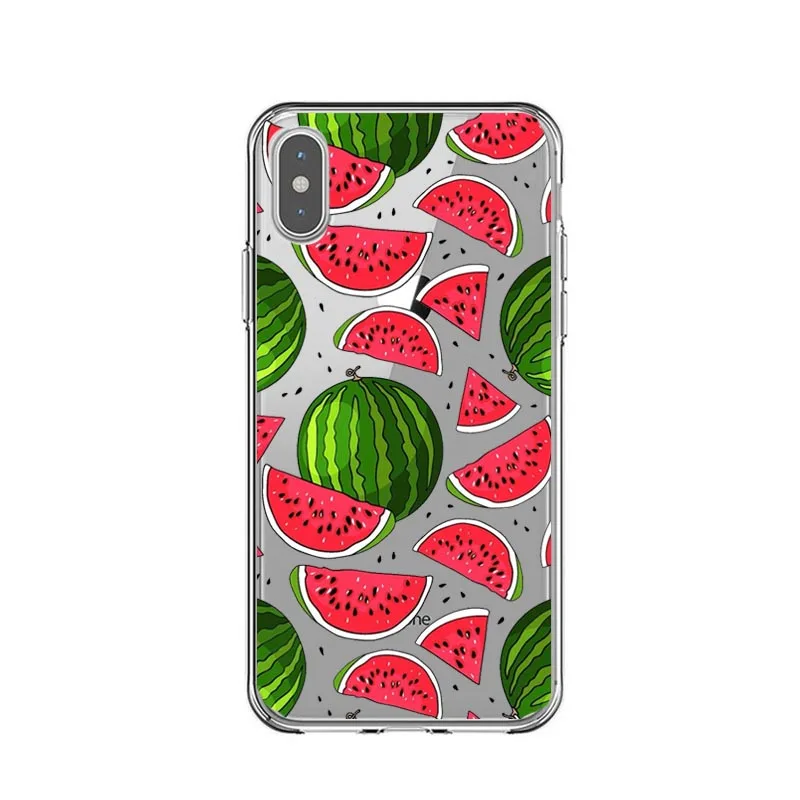 Чехол для iPhone X XS MAX XR кактус листья фламинго силиконовый чехол 7 8 6 6s Plus 5 5S SE |