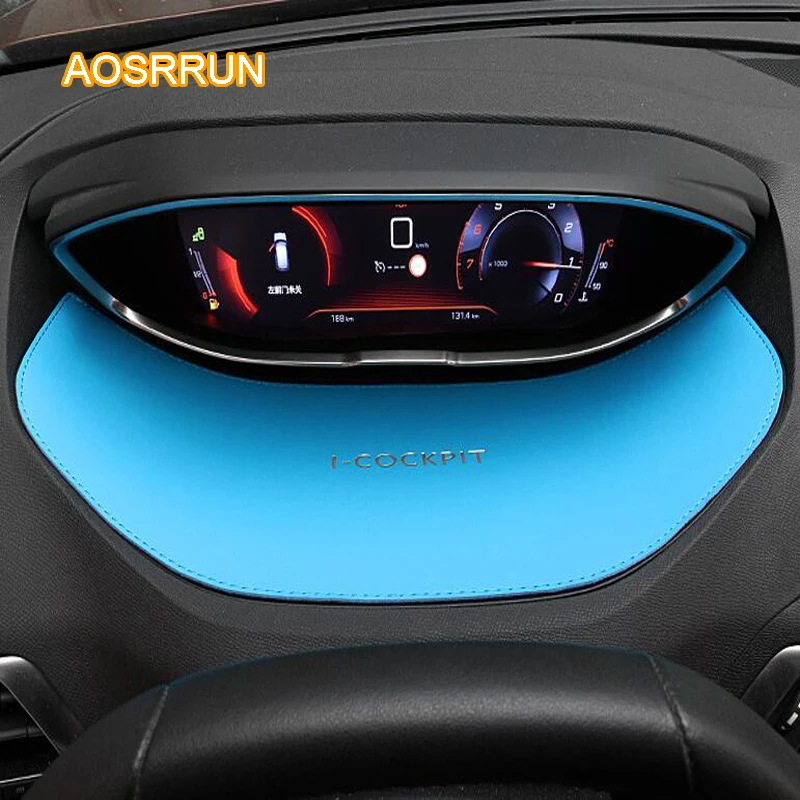 AOSRRUN приборная панель приборной панели из кожи покрывает автомобильные