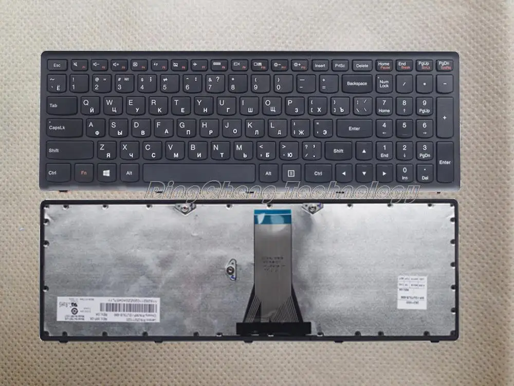 Новая черная русская клавиатура для ноутбука Lenovo G500C G500S G500H S500 S500C G505s G510S Flex 15 15D S510p