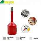 Алмазная коронка SHDIATOOL, коронка с вакуумным напылением для сверления плитки M14, мраморного отверстия, мрамора, фарфора, 1 шт.2 шт.