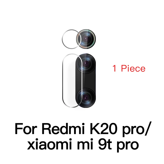 For xiaomi mi 9t pro PZOZ для Xiao mi Pocophone F1 mi A2 9t Red mi Note 5 6 7 K20 Pro задняя камера объектив Защитная пленка Закаленное стекло Защитная пленка - Цвет: For xiaomi mi 9t pro