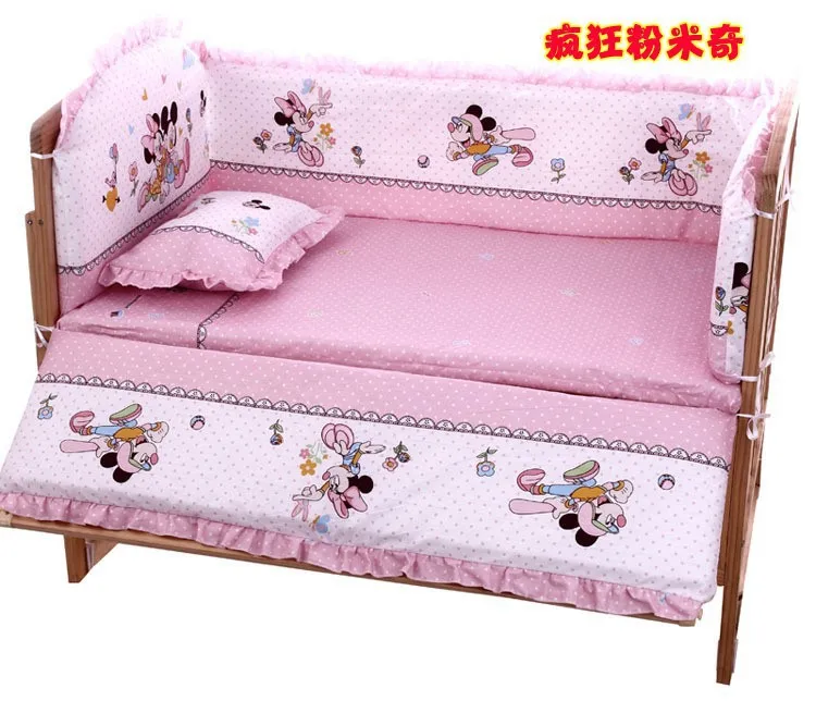 Акция! Комплект детского постельного белья из 6 предметов с героями мультфильмов