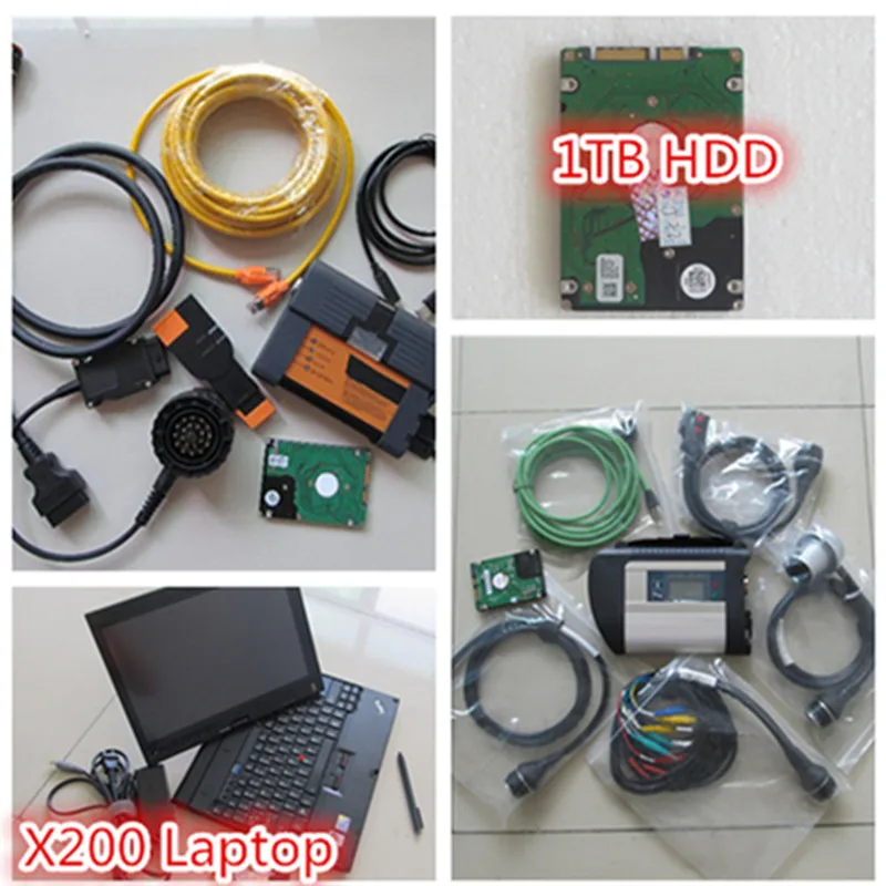2IN1 диагностический инструмент mb star c4 sd connect для bmw icom a2 + 2019 программное