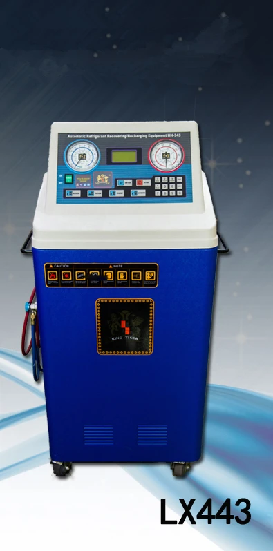 

FULLY AUTOMATIC REFRIGERANT RECOVERY-RECYCLE-RECHARGING MACHINE MH-443