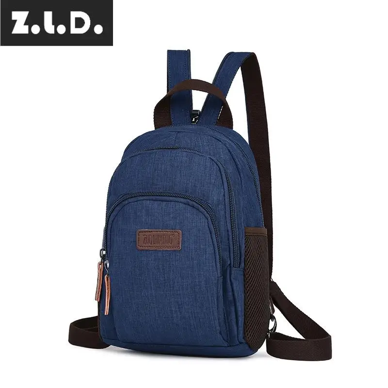 Z.L.D. Модный новый холщовый рюкзак Женский повседневный уличный