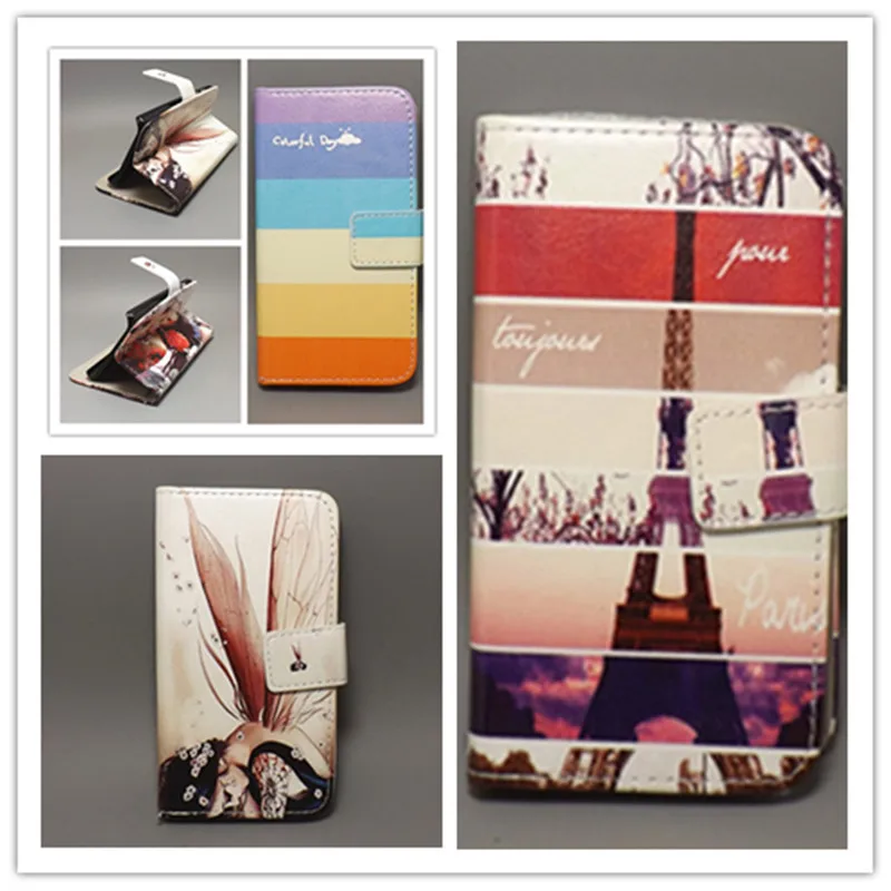 Новый дизайнерский чехол книжка с бабочкой и цветочным флагом для Acer liquid E2 v370