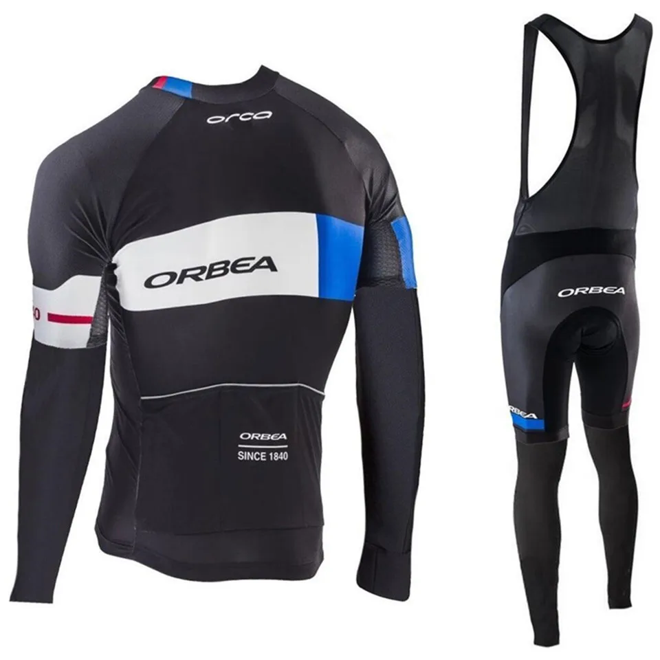 Orbea 2017 Велоспорт майки зимний комплект Термальность флисовая одежда с длинным