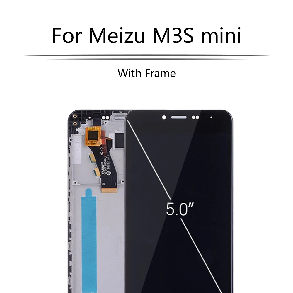 Оригинальный дисплей 5 0 дюйма для MEIZU M3S Mini Y685C Y685Q Y685M Y685H сенсорный ЖК экран с