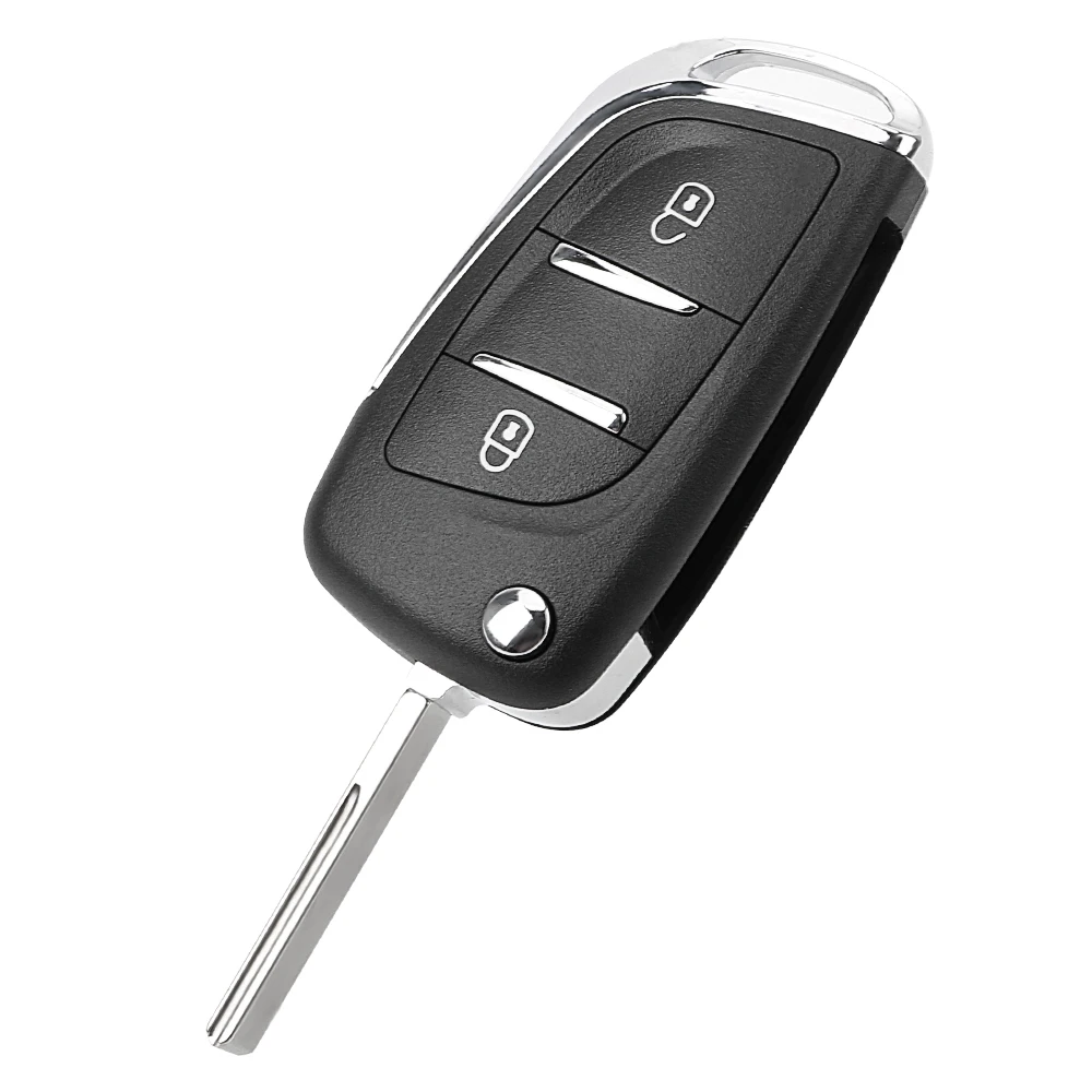 2 кнопки дистанционного флип складной брелок чехол автомобильный Корпус ключа