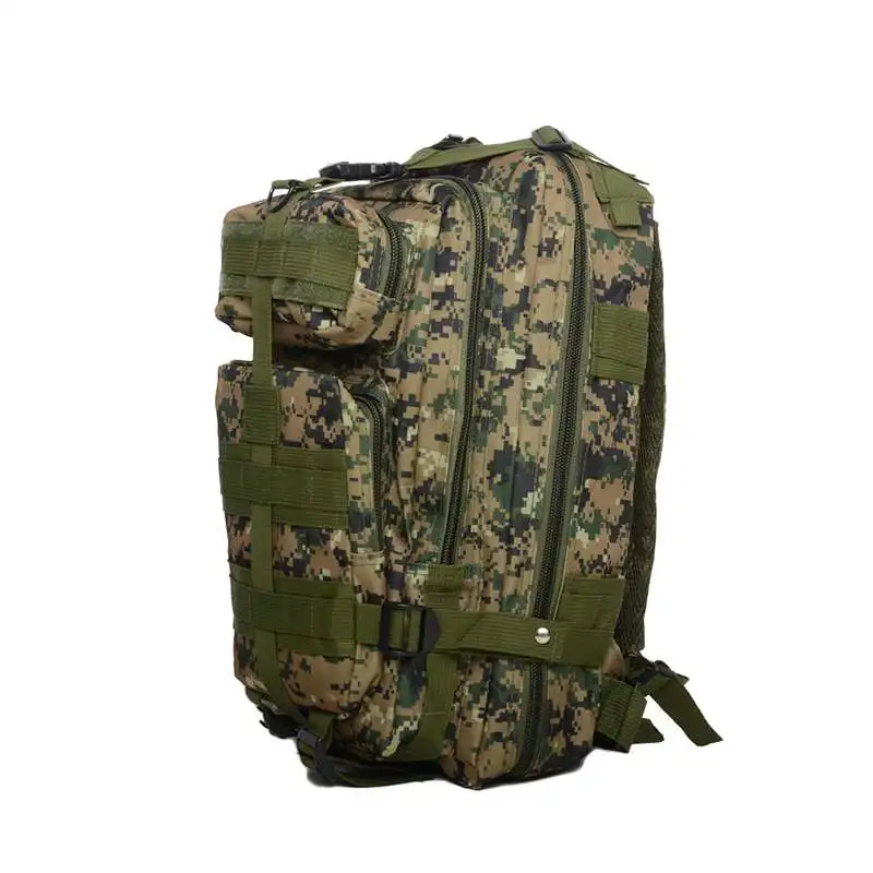 20-35L 600D военный тактический рюкзак для наружного использования 30L Molle сумка армейский спортивный туристический рюкзак походная камуфляжная сумка - Цвет: green