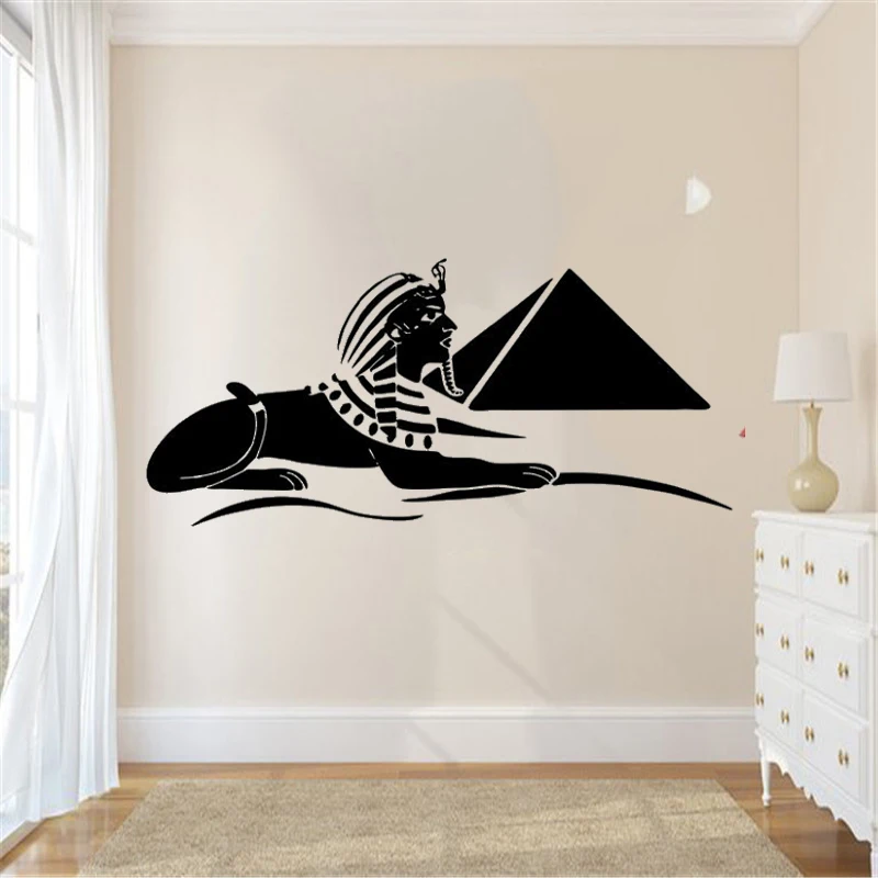 Сфинкс Римский Модный узор настенная Пирамида с наклейкой украшение для дома