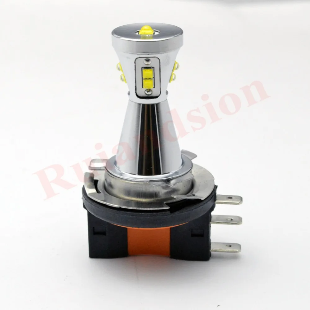 2 шт. 48 Вт H15 Светодиодный фонарь дальнего/ближнего света 9SMD CR-EE XBD+ XTE автомобильный противотуманный светильник DC 12 В/24 В 360 градусов 960lm белый 6000K автомобильные Внешние лампы