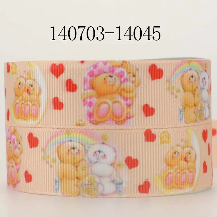10 ярдов разные размеры милая лента с рисунком медведя из мультфильма|Ленты для