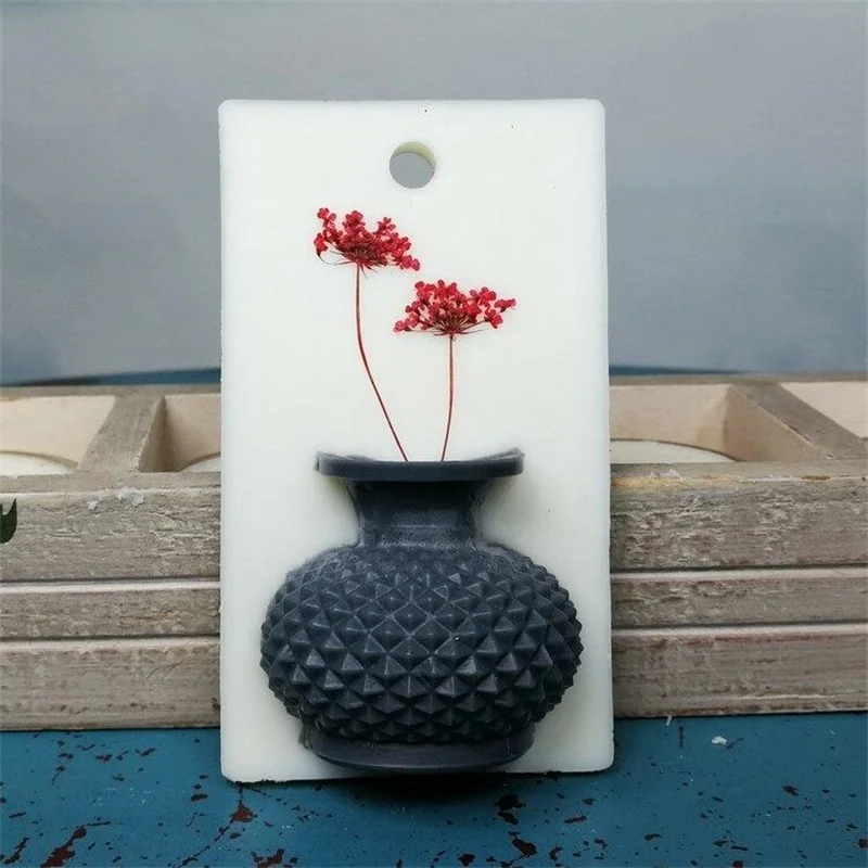 CHUANGGE материал для изготовления свечей силиконовая форма ретро ваза модель торта