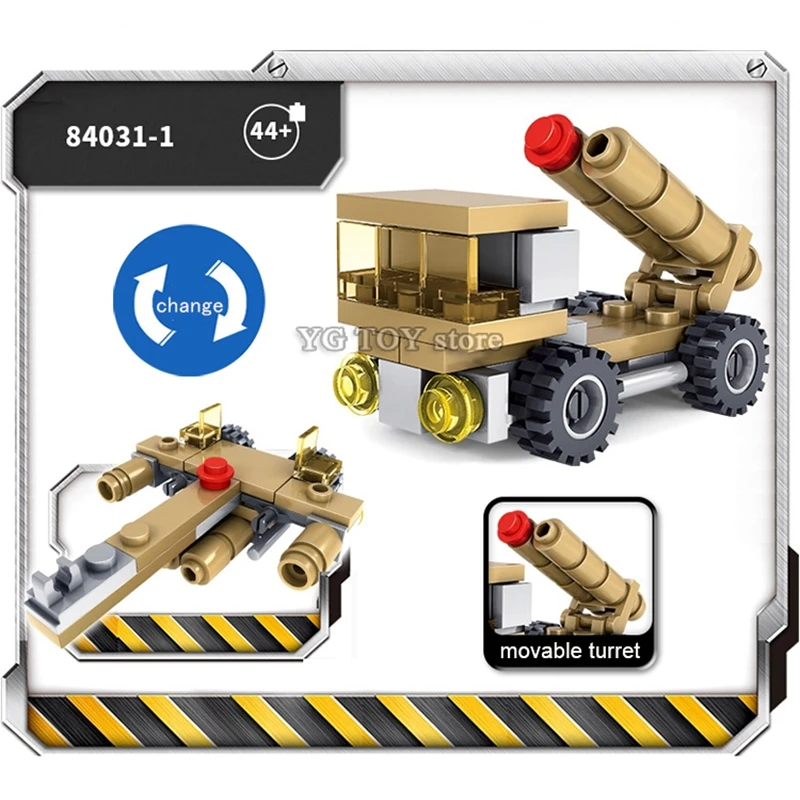 New Military Building Block Tank Fighter Warship Dora Cannon Army Toy Kazi Blocks Compatible with lego Bricks | Игрушки и хобби