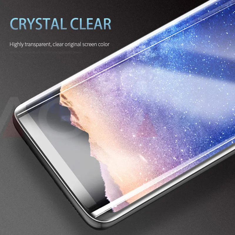 Защитная пленка NAGFAK для samsung Galaxy S9 S9Plus S8 S8Plus Note 8 S7 Edge не стекло 0 18 мм 3D мягкая