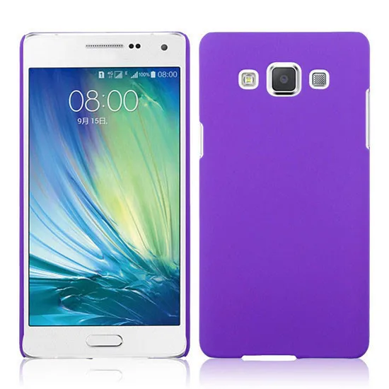 Гибридный жесткий чехол для Samsung Galaxy A3 A5 A7 A8 A9 2016 2017 версия Чехол из матовой кожи