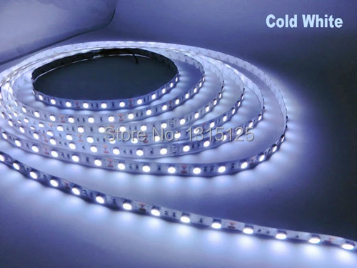 Светодиодный светильник 5050 SMD DC 12 В Гибкий 60 светодиодный/м 5 м 300 светодиодный