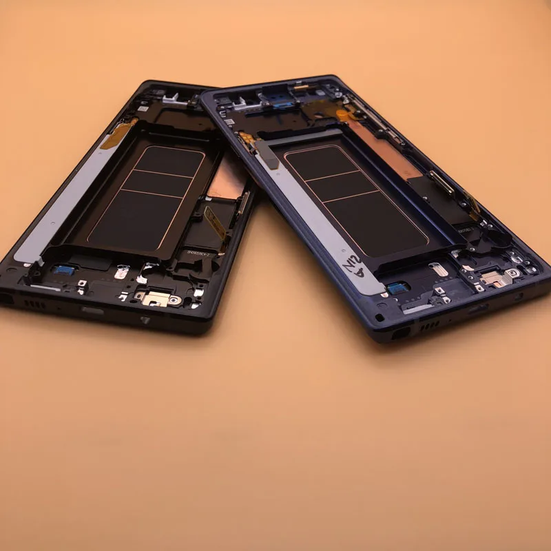 Без ожогов тени 6 4 ''Новый Оригинальный ЖК дисплей с рамкой для SAMSUNG Note 9 N960 Note9