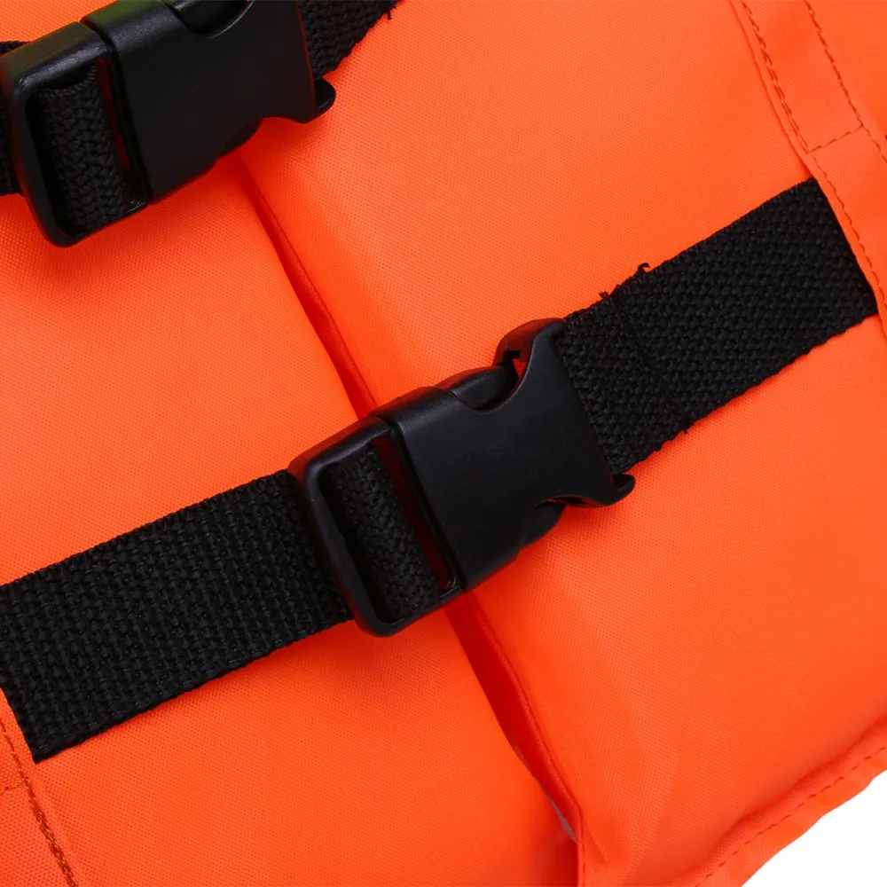 Детский спасательный жилет для плавания из оранжевой пены гребли катания на