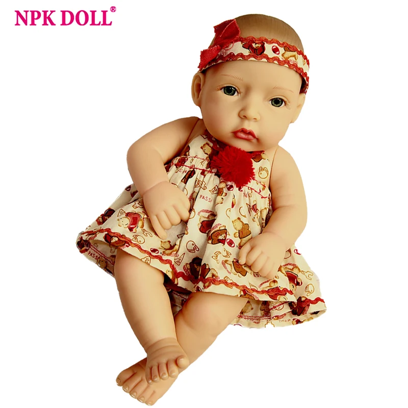 Кукла NPK Reborn Baby Реалистичная мини игрушка для детей коллекция игрушек ванной