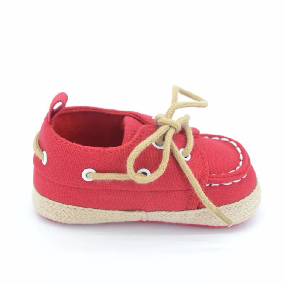 Новое поступление первые ходунки для маленьких мальчиков и девочек, синие кроссовки для новорожденных девочек, обувь с мягкой подошвой для кроваток, размер для новорожденных до 18 месяцев