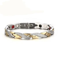 2017 hot twisted healthy magnetic bracelet for women power therapy magnets bracelets bangles for women men