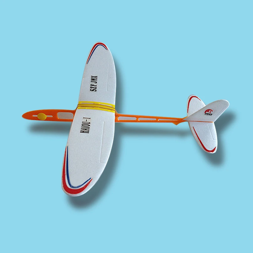 Бесплатная доставка ручная метание регулируемая модель самолета DIY планер
