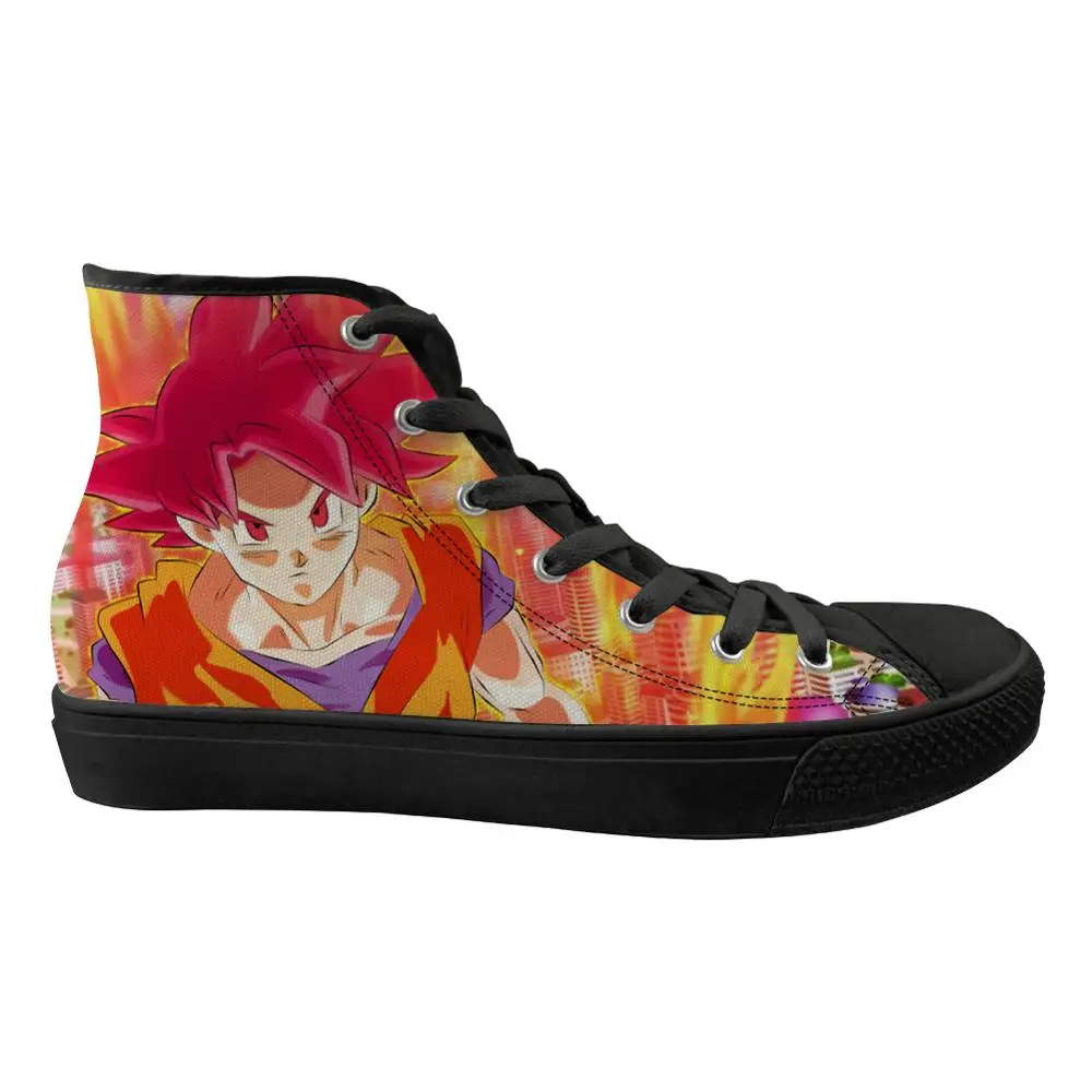 CDHJ1024Z38 ELVISWORDS Dragon Ball Супер Saiyan GT Z Вулканизированная обувь для мужчин высокие Гоку удобные спортивные крутые кроссовки для мальчиков - Цвет: CDHJ1024Z38