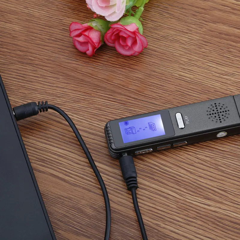 8 ГБ/16 ГБ/32 ГБ диктофон USB Профессиональный цифровой Аудио Диктофон с WAV MP3 плеером