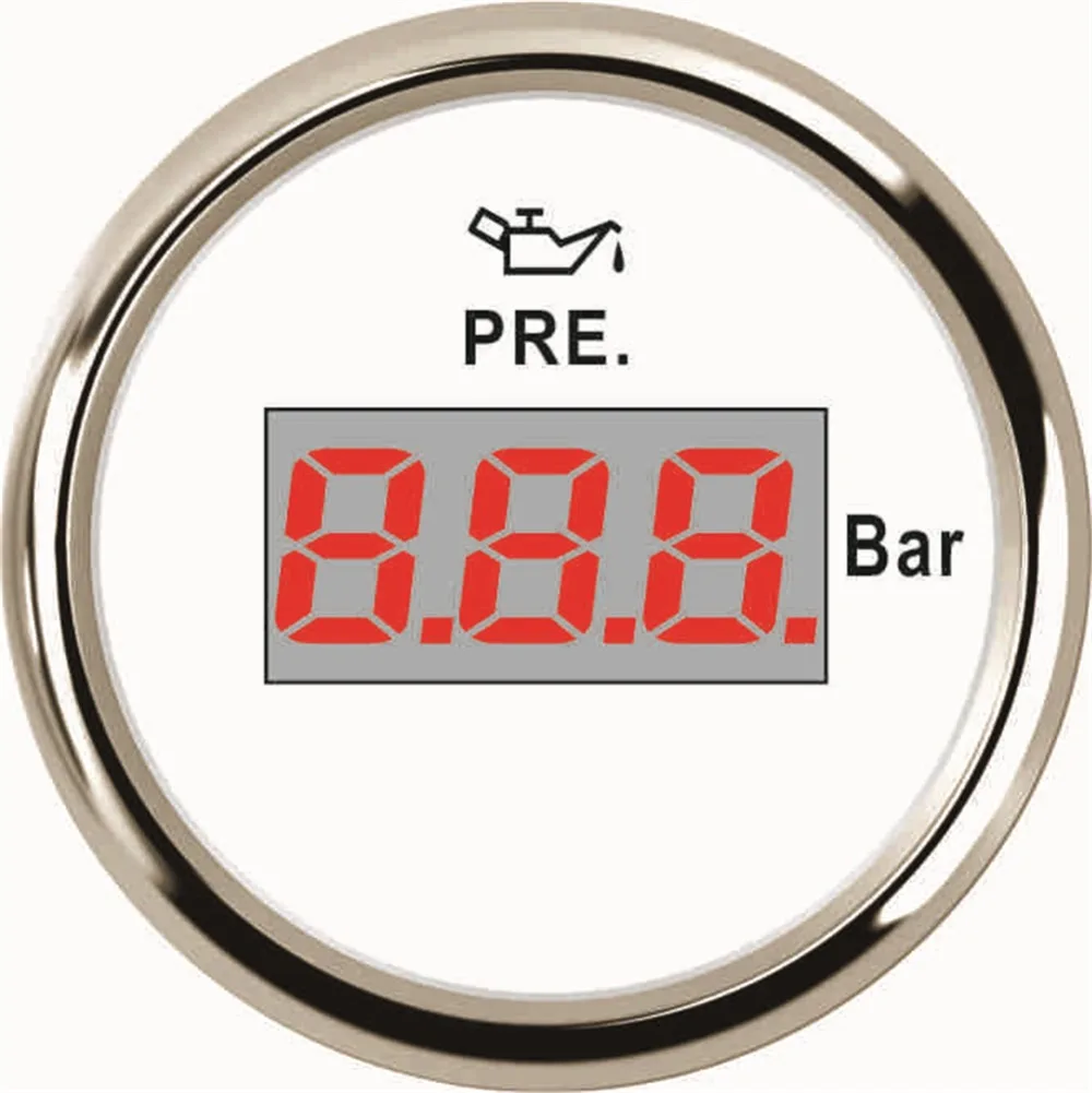 1 шт. цифровой манометр 52 мм 0 5 бар 10 бар|pressure meter|pressure gaugepressure digital |