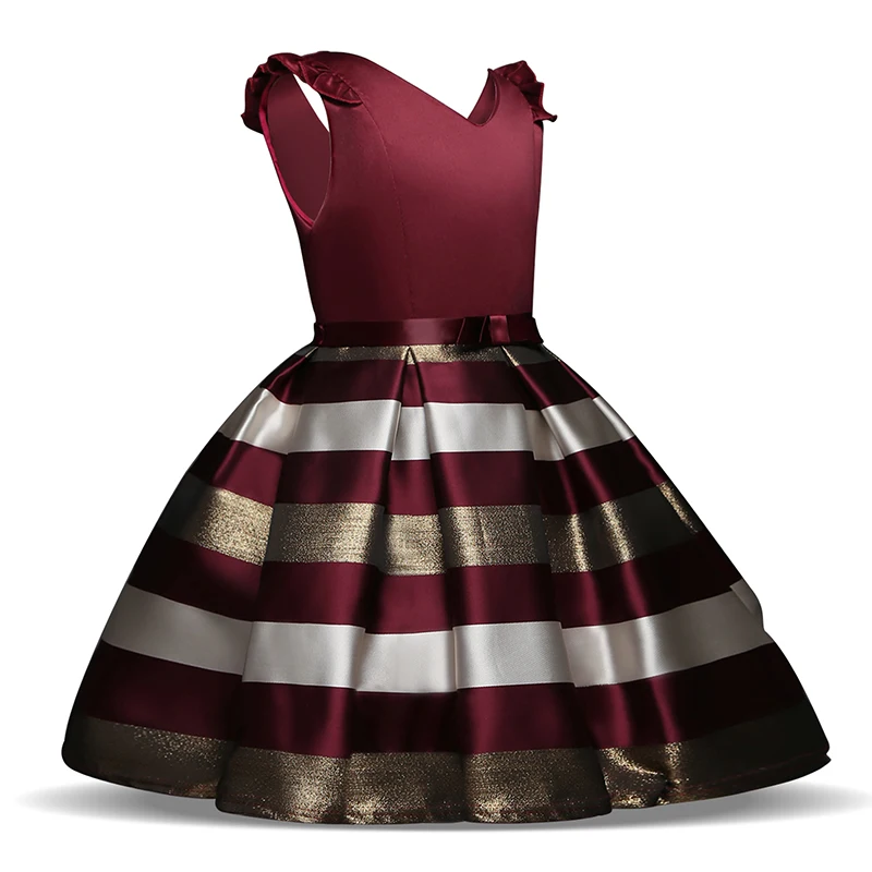 Детское праздничное платье Детские платья с цветочным рисунком летние для