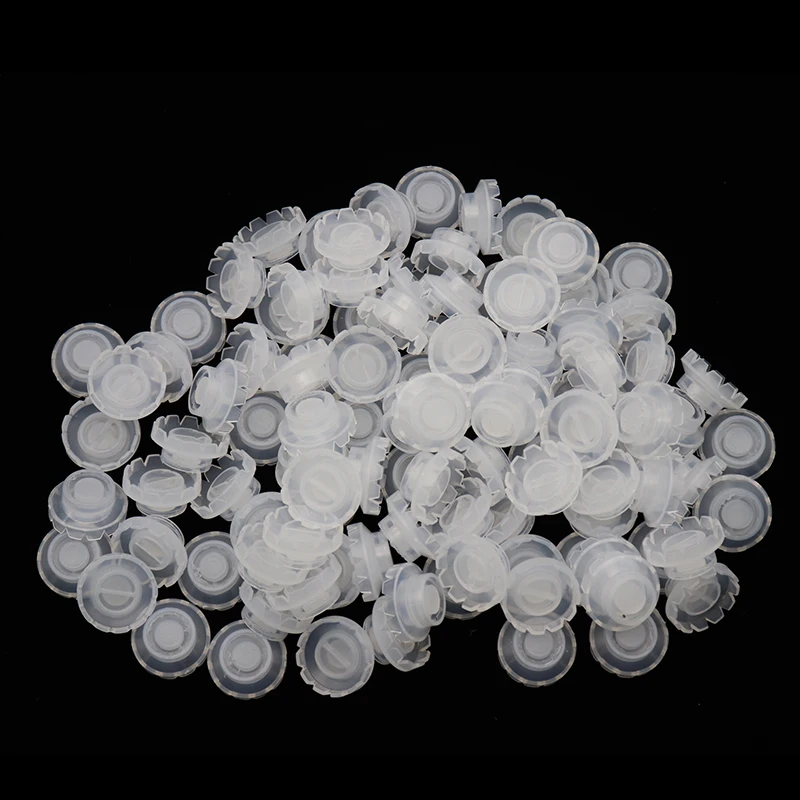100 pcs White Flowering Cup Makeup Eyelashes Extension Tools For Grafting Eyelash Blossom One Second Glue | Красота и здоровье