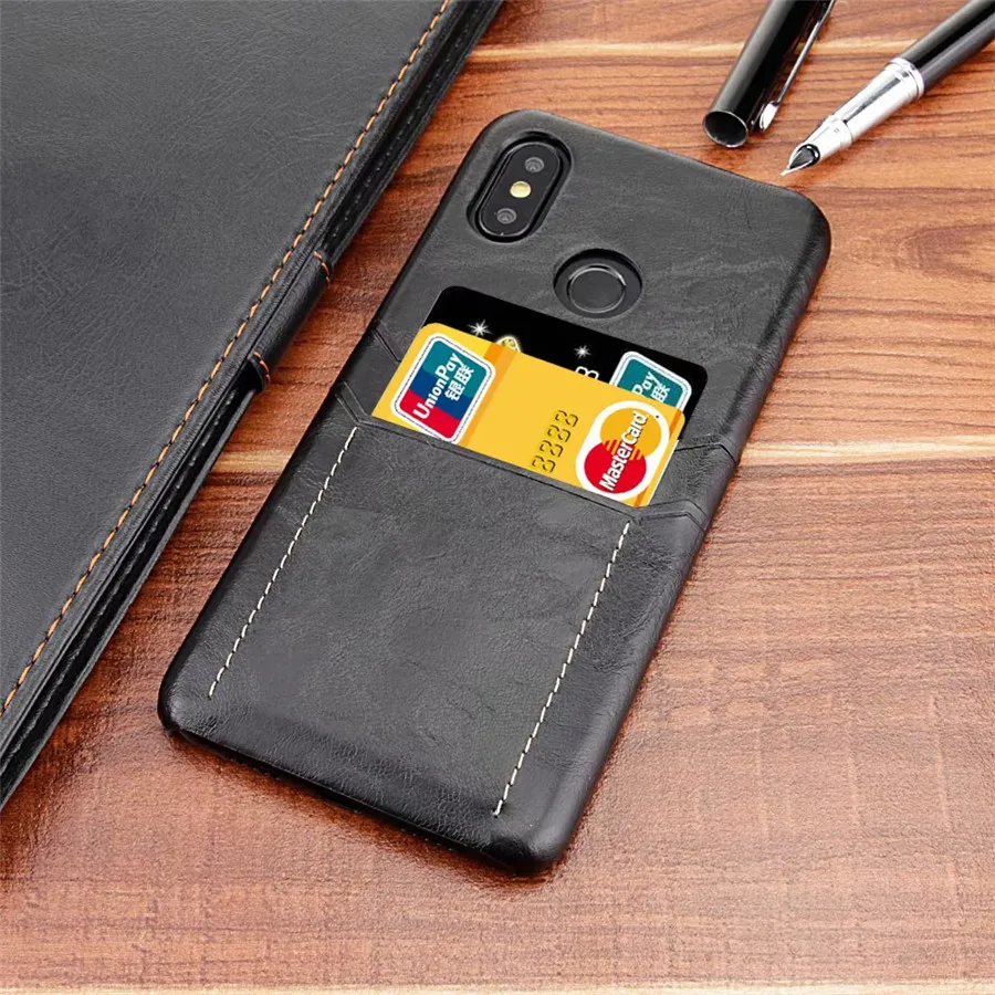 Корпус mi A2 со слотами для карт и кошелек кожаный чехол телефона Xiaomi 8 Se 6x 5x A1 Red 5 Plus