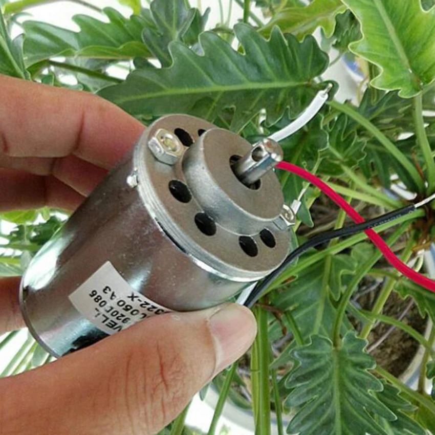 DC120V двойной шарикоподшипник компенсации угольные щетки DC мотор 3800