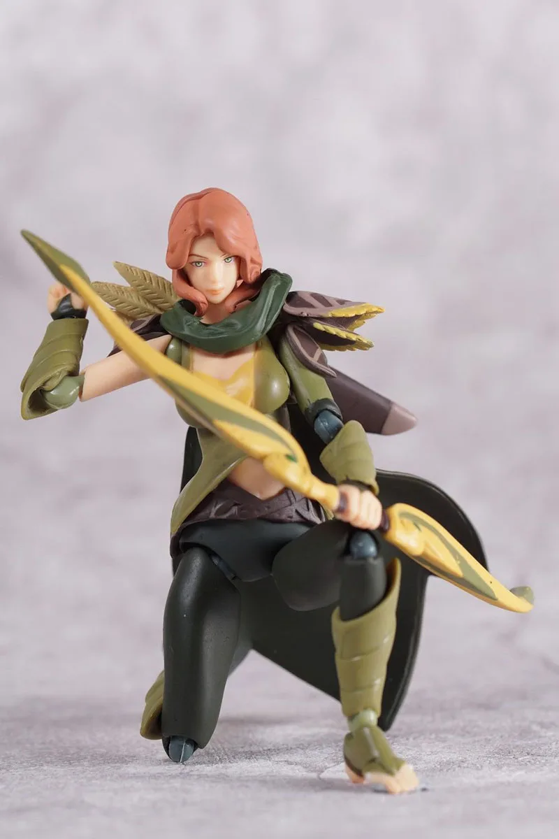 14 см Dota 2 Figma у windranger фигурку игрушки коллекции фильмов со съемными модель аниме ребенок мультфильм подарок на день рождения Электронные Pet