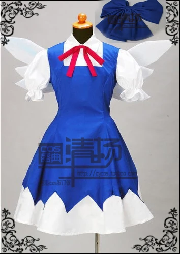 Косплей-Костюм Touhou Project Cirno с крылом 11 |