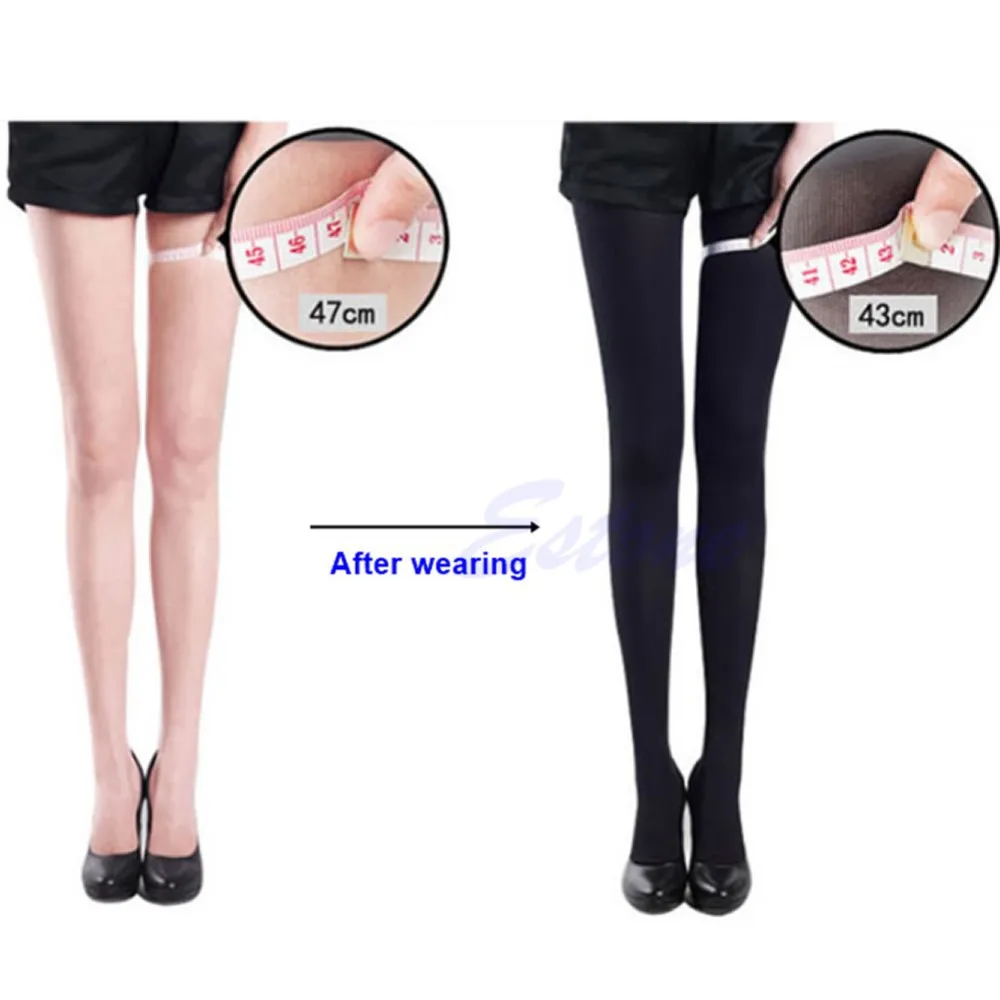 Красивые компрессионные колготки в форме ног тонкие чулки для женщин|pantyhose