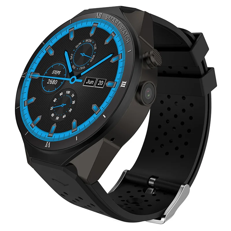 KingWear KW88 Pro 3G Smartwatch телефон Android 7 0 четырехъядерный 1 3 ГГц Гб 16 Bluetooth 4 Смарт часы GPS