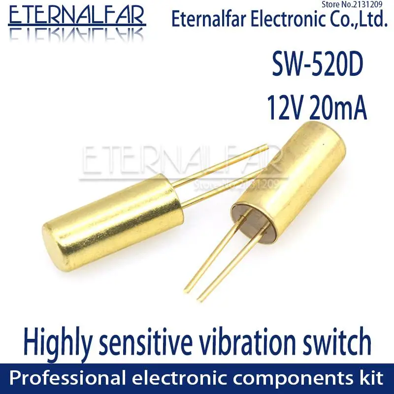 SW-200D-420-520D SW-18010P-18015P-18020P-58010P 12V высоковибрационный переключатель наклона шарика двойные бусины пружинный датчик угла переключатели