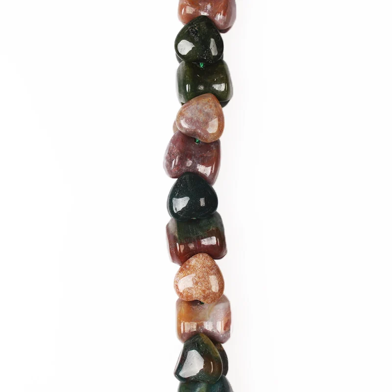 2017 Hi-Q N Natural Stone Beads Heart Necklaces Women Chain 45CM Choker Necklace Pendants Charm Bohemian jewelry | Украшения и