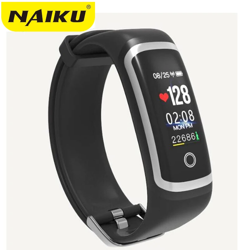 NAIKU M4 smart группы сердечного ритма Цвет экран измерять кровяное давление шагомер