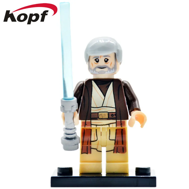 PG647 Without Box Космический Obi Wan Kenobi Chirrut Imwe Baez Princess Leia Han Solo кирпичи фигурки строительные блоки игрушки для детей PG665 - Цвет: PG647 Without Box
